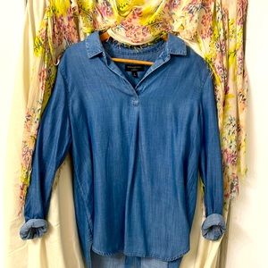 Banana Republic Boyfriend Fit denim top